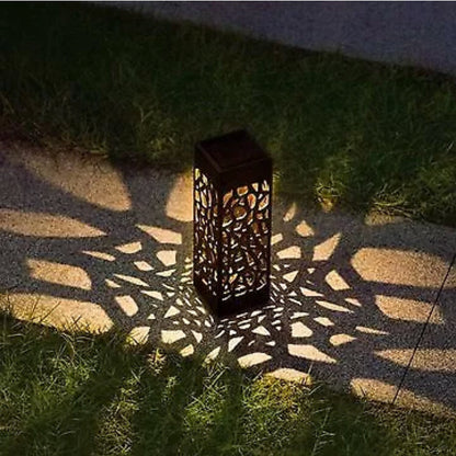 Solar Garden Pathway Lights Lawn Lamp