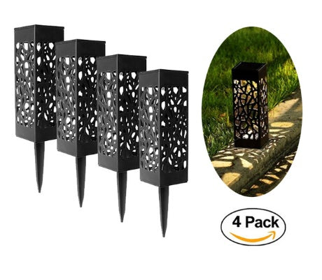 Solar Garden Pathway Lights Lawn Lamp